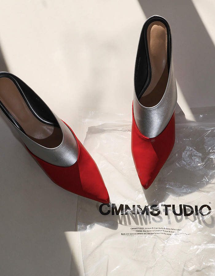 Stileto middle heel (4 Color)