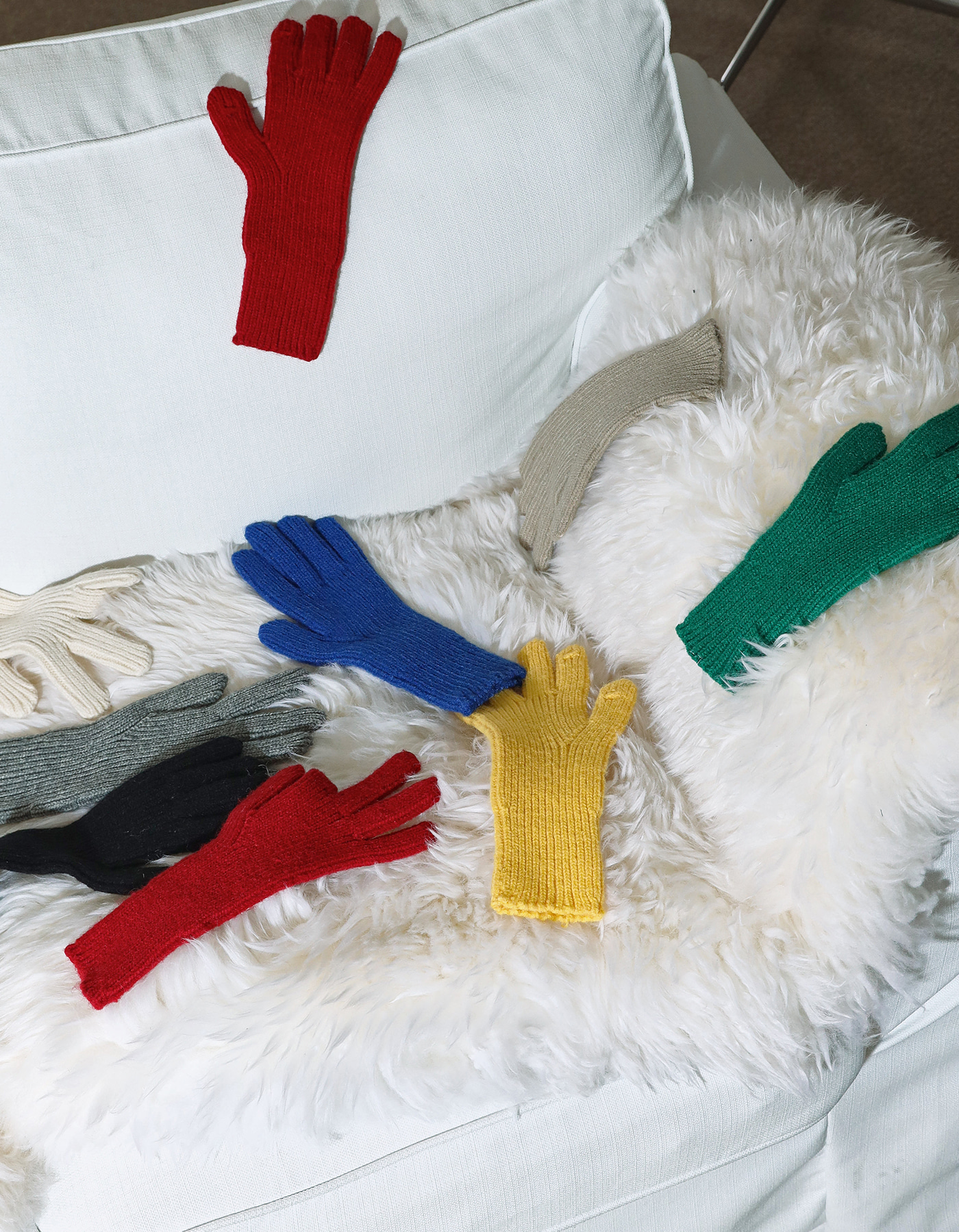Basic knit gloves (8 Color)